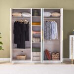 ⁦خزانة ملابس 5 أبواب بأدراج - هايلي⁩ - الصورة ⁦12⁩