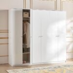 خزانة ملابس 6 أبواب بأدراج - إلاين