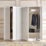 ⁦خزانة ملابس 6 أبواب بأدراج - إلاين⁩ - الصورة ⁦4⁩