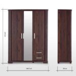 ⁦خزانة ملابس بتصميم - أوبتك⁩ - الصورة ⁦7⁩