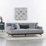 كنب قماش بشكل مميز وجذاب من ستيف