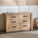 تسريحة غرفة نوم بـ6 أدراج - ميدلي