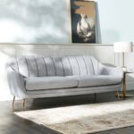 ⁦كنب مخمل ذات تصميم انيق بلمسة ديزموند⁩ - الصورة ⁦5⁩