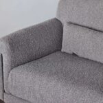 ⁦كنب قماش وهيكل معدني بتصميم روكي⁩ - الصورة ⁦4⁩