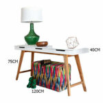 ⁦كنسول مودرن بأرجل من الخشب⁩ - الصورة ⁦3⁩