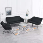 طقم كنب ثلاث قطع فاخر