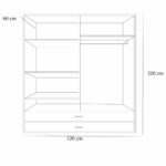 ⁦دولاب ملابس خشبي فاخر⁩ - الصورة ⁦2⁩