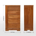 ⁦خزانة تخزين بـ 5 أدراج من جينيفا⁩ - الصورة ⁦7⁩