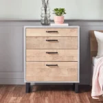 ⁦خزانة جانبية بـ4 أدراج - باري⁩ - الصورة ⁦3⁩