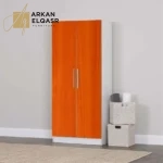 ⁦دولاب ب 4 ارفف و علاقة ملابس بالوان متعددة⁩ - الصورة ⁦2⁩