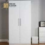 خزانة ابيض ب 4 ارفف