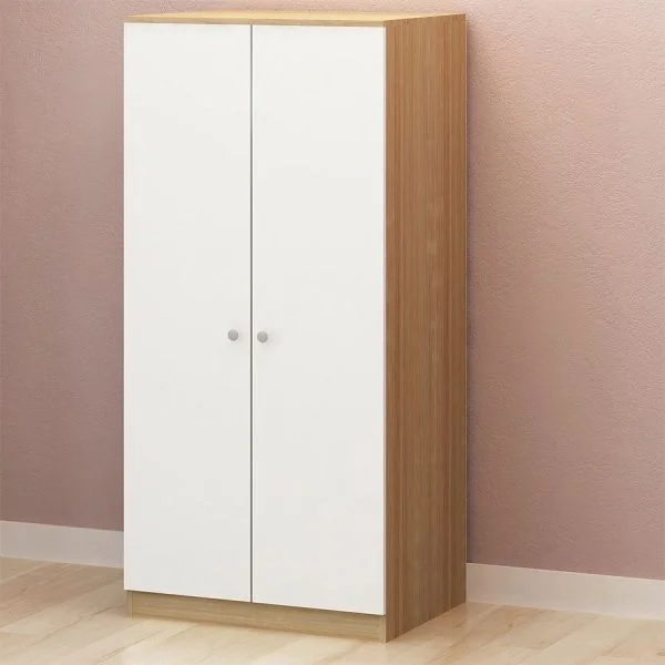 دولاب مكون من 4 أرفف و علاقة ملابس