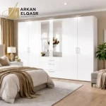 خزانة ملابس من اربع ابواب