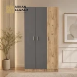 دولاب علاقة ملابس و 3 ارفف