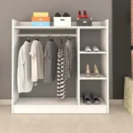 دولاب ابيض بسيط بدون ابواب