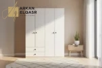 دولاب من 2 درج و علاقة ملابس