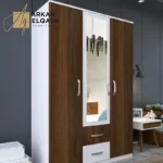 دولاب مع وحدات تخزين و علاقة ملابس