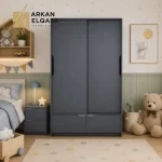 دولاب ملابس خشبي لغرفة النوم