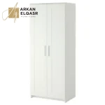 دولاب بتصميم بسيط ابيض