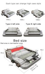 ⁦سرير نوم ذكي حديث متعدد الوظائف⁩ - الصورة ⁦13⁩