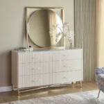 ⁦تسريحة غرفة نوم بـ6 أدراج⁩ - الصورة ⁦4⁩