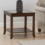 طاولة جانبية بسطح زجاج - المغرب