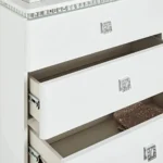 ⁦طاولة سرير جانبية 5 أدراج - هانا⁩ - الصورة ⁦4⁩