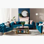 ⁦طاولة جانبية بسطح زجاج - لوجان⁩ - الصورة ⁦2⁩