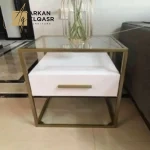 طاولة سرير فاخرة بسيطة