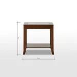 ⁦طاولة جانبية بسطح زجاج - المغرب⁩ - الصورة ⁦5⁩