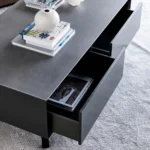 ⁦طاولة قهوة خشب بسطح سيراميك - روش⁩ - الصورة ⁦2⁩