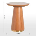 ⁦طاولة قهوة وطاولات جانبية - ريفايند فينتاج⁩ - الصورة ⁦6⁩