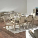 طقم سفرة طعام 6 مقاعد - هاينيس