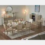 ⁦طقم سفرة طعام  6 مقاعد - هاينيس⁩ - الصورة ⁦3⁩