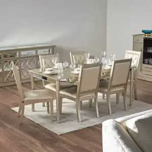 طقم سفرة طعام  6 مقاعد - هاينيس