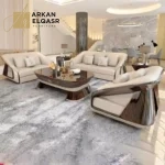 طقم كنب بتصميم فريد