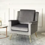 كرسي مفرد خشبي أنيق