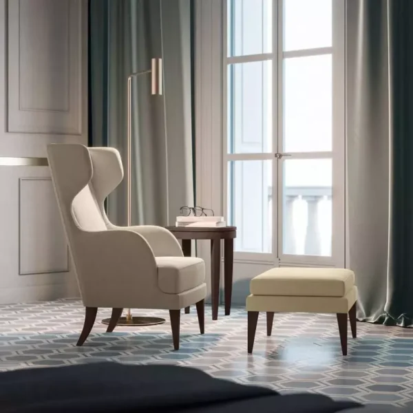 كرسي بتصميم حديث