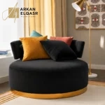 كرسي مفرد مخمل - شارون