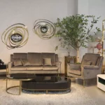 كرسي مفرد خشبي أنيق