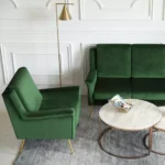 كرسي مفرد خشبي أنيق