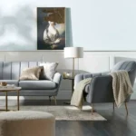 كرسي مخمل بمساند ذراعين - ديزموند