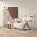 كرسي منفرد بتصميم انيق