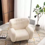 كرسي مفرد من القماش