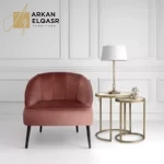 كرسي مفرد خشبي فاخر