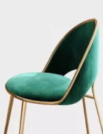 كرسي طاولة طعام من الاستيل الفاخر