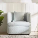 كرسي قماش بمساند ذراعين - نورمان