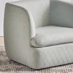 ⁦كرسي قماش بمساند ذراعين - نورمان⁩ - الصورة ⁦6⁩