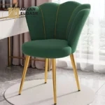 كرسي تسريحه مرتفع بأرجل معدنية