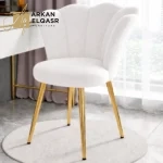 كرسي تسريحه مرتفع بأرجل معدنية